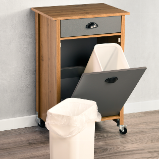 Küchenwagen mit Mülltrennsystem