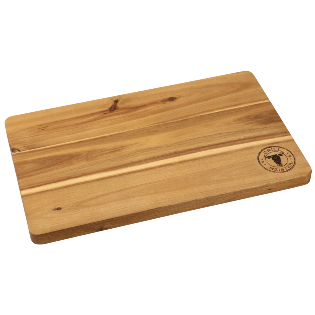 Profi-Schneidebrett mit Grillmeistereinbrand
