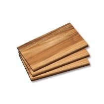 Breakfast boards, set of 3, acacia