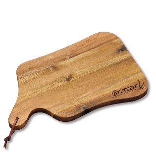 Cutting board, acacia - "Brotzeit"