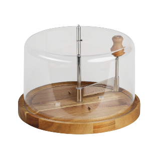 Cheese slicer with bonnet