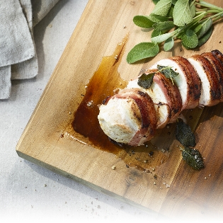 Cutting & carving board, acacia wood