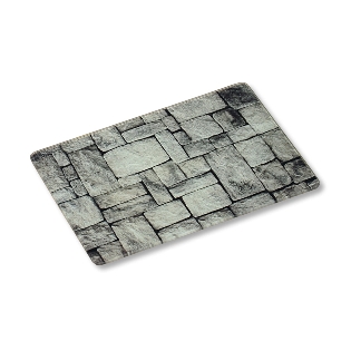 Glass cutting board, "Stone"