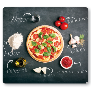 Multi-Glasschneideplatte, Pizza
