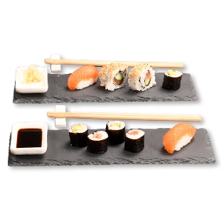 Sushi Schiefer Set, 8 teilig