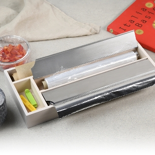 Folienspender, Bambus