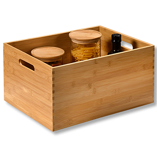 Aufbewahrungsbox Bambus, FSC