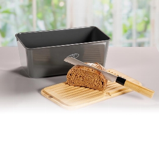 Brotbox mit Bambusdeckel