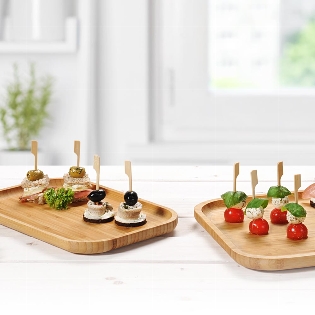 Servierbrett, Bambus