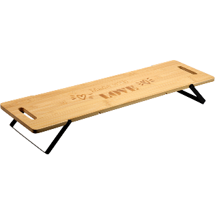 Brett mit Ständer, Bambus, FSC