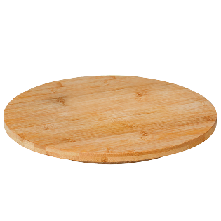 Rotating serving platter, bamboo, FSC