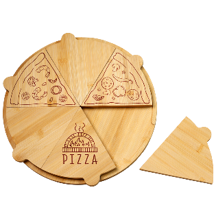 Pizza plate, bamboo