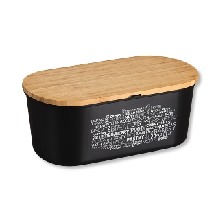 Bread box with cutting board