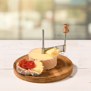 Cheese slicer, bamboo