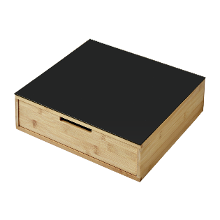 Coffee capsule drawer, bamboo, FSC