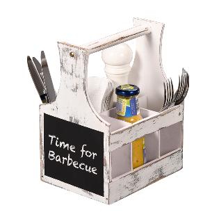 Sauce and cutlery carrier