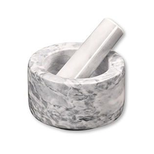 Marble Mortar with mallet