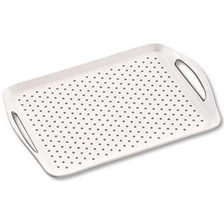 Serviertablett, "Rutsch-Stopp"