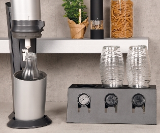 Bottle holder, matte black