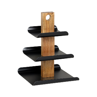 Metall Etagere, 3-stöckig