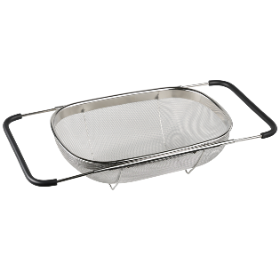 Sink strainer, stainless steel