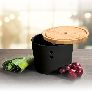 Vorratsdose, schwarz