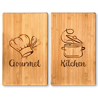 Cutting and cover plate set of 2