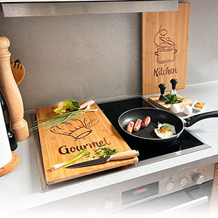 Cutting and cover plate set of 2